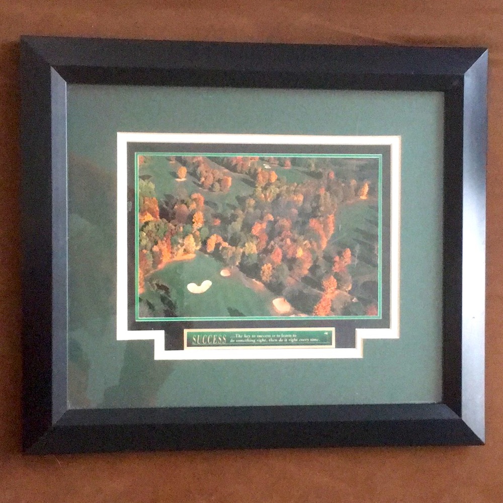 15-1/2 x 13-1/2” Picture Frame - Motivational SUCCESS quote